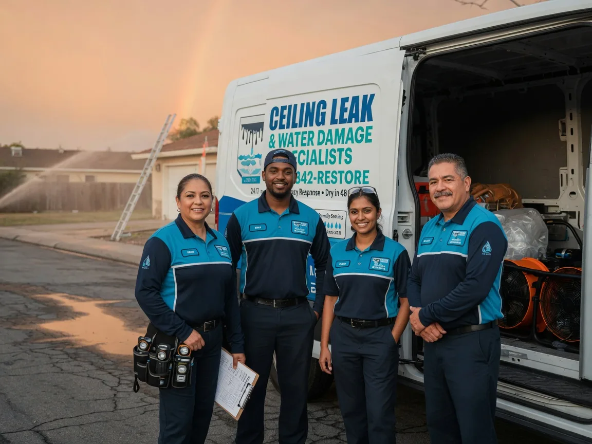 Ceiling Leak Cleanup company in Saint Paris, OH